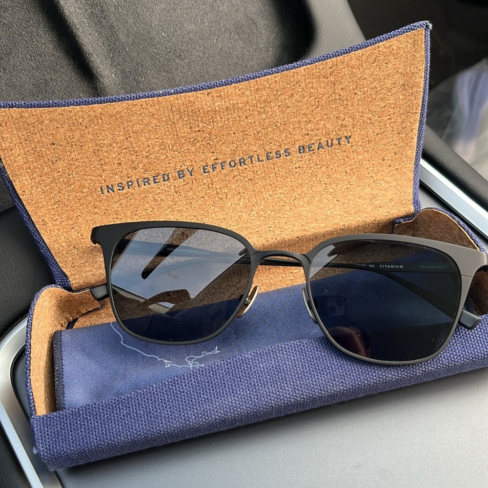 SALT. Henderson Titanium Sunglasses 🕶️ Matte Black